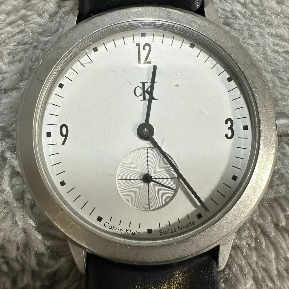 Vintage CK Calvin Klein watch - K3211 K3212 - Swiss Made Needs Battery